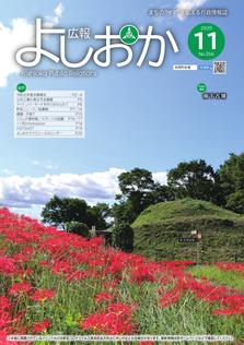 広報よしおか 2020年11月号  (No.356) 表紙画像